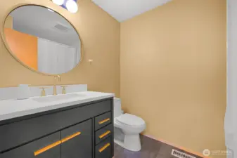 Full bathroom recently updated