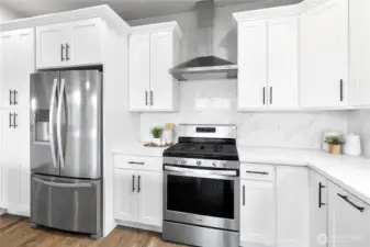 Stainless appliances