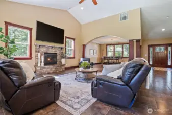 Main House - open concept living room