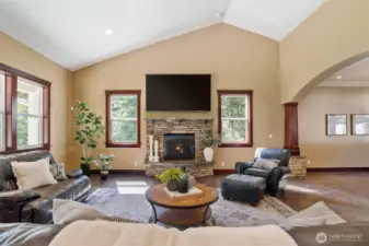 Main House - open concept living room