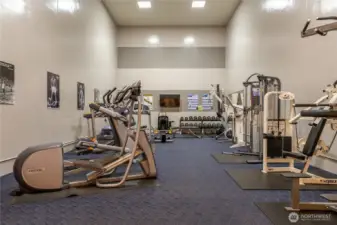 Fitness Center in the Main Clubhouse