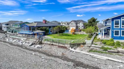 Double Lot Beachfront - 112 feet of beach ALL YOURS