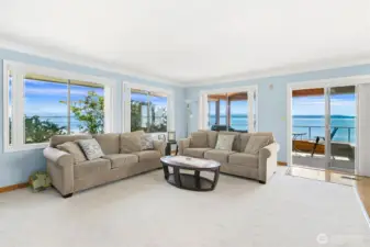 Upstairs living room