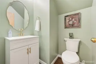 Main floor half-bath