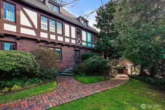 South Entry to Building