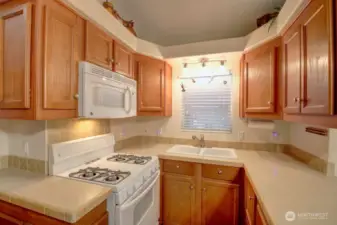 Kitchen with all the necessities