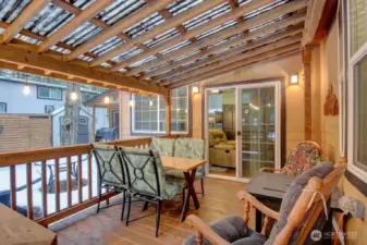 Welcoming outdoor living