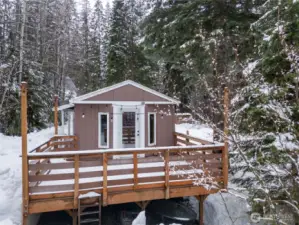 ADU with private deck