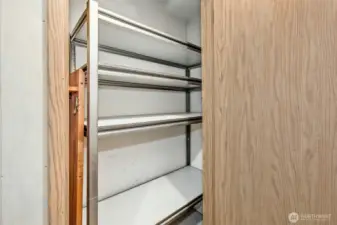 Not great photo, but shows you #302's private storage space in basement.