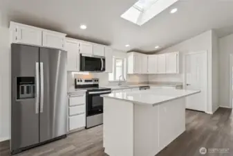 New Quarts Counters & New Appliances.