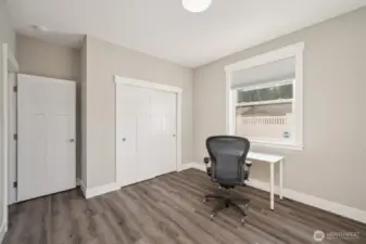Another view of the third bedroom.