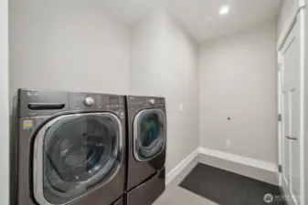 Laundry room and yes the washer and dryer are included!