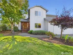 Welcome Home. Front view.