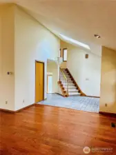 Hardwood floors.