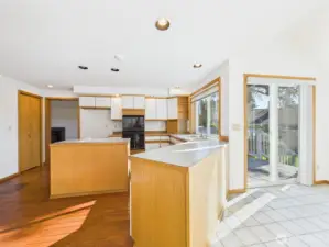 Lots of light and storage.