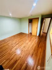 Bedroom upstairs.