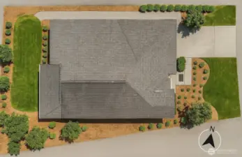 Illastrative purposes only. Final site plan and landscape plan to be determined.