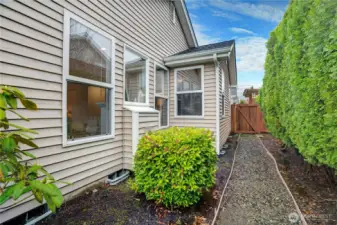 The Ranch maintains the exterior of the home as well as all landscaping.