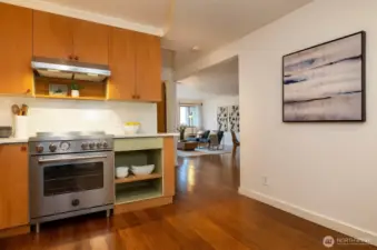 First Impressions  Open Kitchen to Living/Dining Room