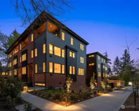 Welcome to Ashwood Lane: A community of 8 classic brick townhomes offering upscale contemporary interiors and an enviable location near everything downtown Bellevue has to offer.