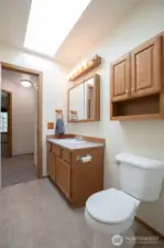 Upstairs bathroom