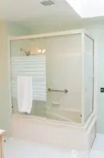 Master bath tub and shower