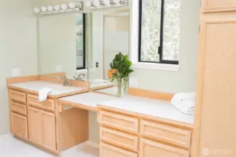 Vanity with a lot of storage