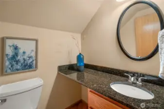 Main floor restroom.