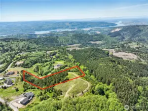 Drone View Lot Lines
