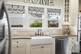 Once again its all in the details. Look around and enjoy the timeless design quailty of this custome chefs kitchen.