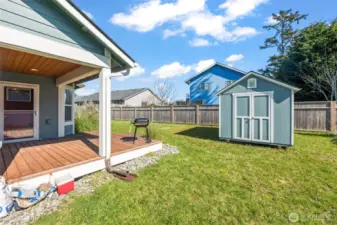 Storage shed for all your beach toys