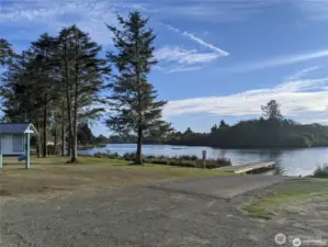 Chinook Park located just up the road. Perfect place to launch kayaks or boats for access to lake and freshwater canals
