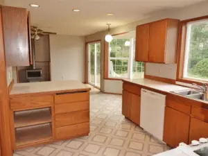 Kitchen, which opens into the Kitchen Nook and Family Room.