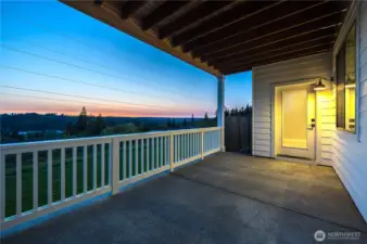 Basement Level Covered Patio