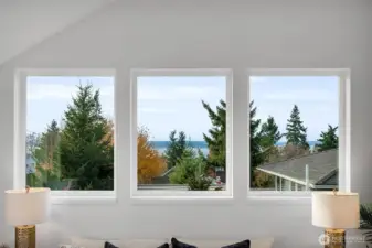 View to the West & Sunsets.