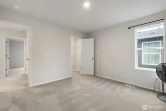 Second of Four large Bedrooms.