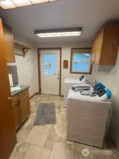 laudry room and seperate entrance