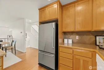 Functional kitchen with tons of storage