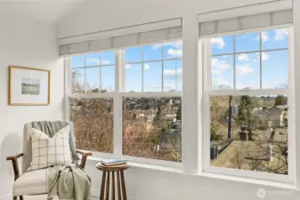 Quiet corner in primary bedroom