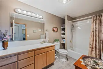 Main level bathroom