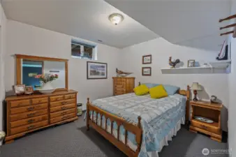 Lower level bedroom