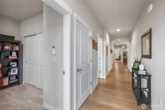 Room 1 of 3 and Entry Hall