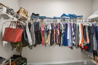 Primary Walk in Closet