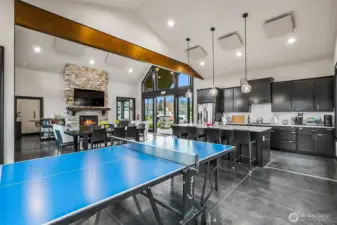 Rec Table in Pavilion