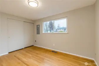 Third bedroom. Brand new electrical panel!