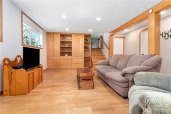 Lower level family room