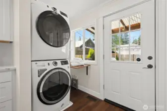 Main level laundry