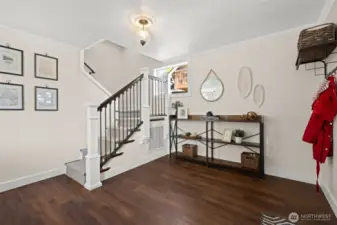 Beautiful, open entry