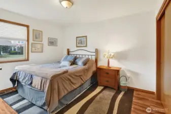 One of 3 beds. This one faces north.