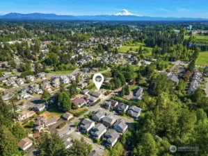 Drone area view